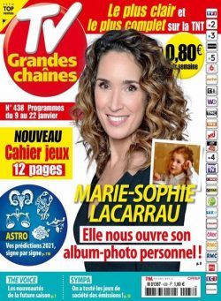 TV Grandes chaines – 9 Janvier 2021