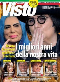 Visto – 26 Dicembre 2020