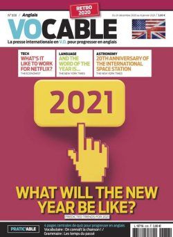 Vocable Anglais – 24 Decembre 2020