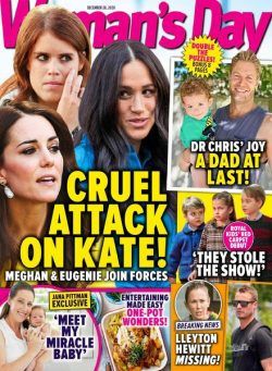 Woman’s Day Australia – December 28, 2020