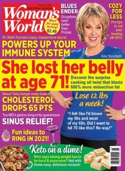 Woman’s World USA – January 04, 2021