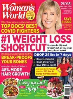 Woman’s World USA – January 18, 2021