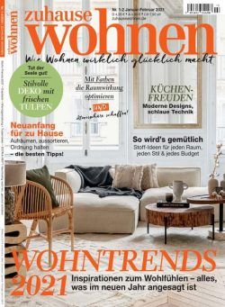 Zuhause wohnen – Januar Februar 2021