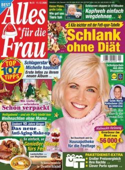 Alles fur die Frau – 11 Dezember 2020