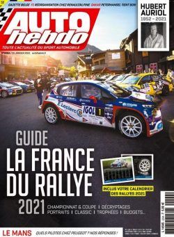 Auto Hebdo – 13 Janvier 2021