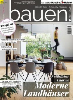 Bauen! – Oktober-November 2020