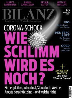 BILANZ – Oktober 2020