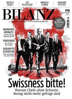 BILANZ – September 2020