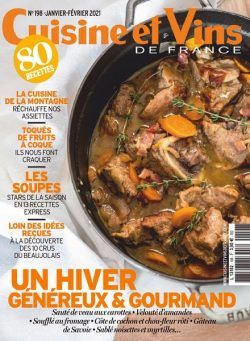 Cuisine et Vins de France – janvier 2021