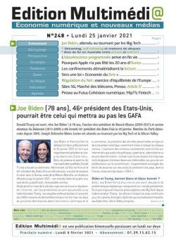 edition Multimedia – 25 Janvier 2021