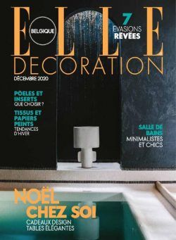 Elle Decoration Belgique – Decembre 2020