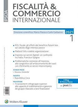 Fiscalita & Commercio Internazionale – Gennaio 2021