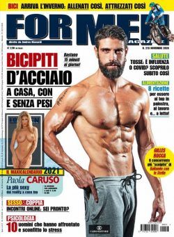 For Men Magazine – Novembre 2020