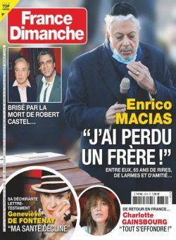 France Dimanche – 11 decembre 2020