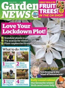 Garden News – 12 January 2021