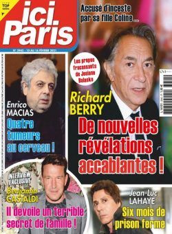 Ici Paris – 10 fevrier 2021