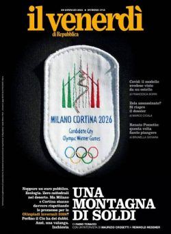 Il Venerdi di Repubblica – 29 Gennaio 2021