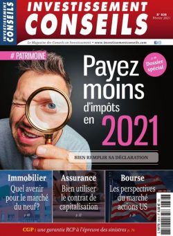 Investissement Conseils – Fevrier 2021