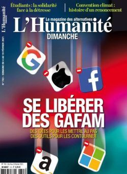 L’Humanite Dimanche – 4 Fevrier 2021