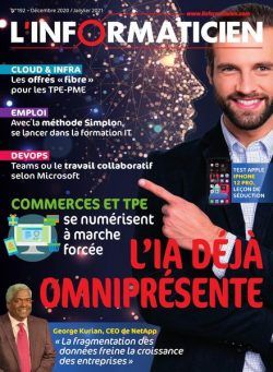 L’Informaticien – Decembre 2020 – Janvier 2021