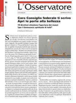 L’Osservatore – 06 febbraio 2021