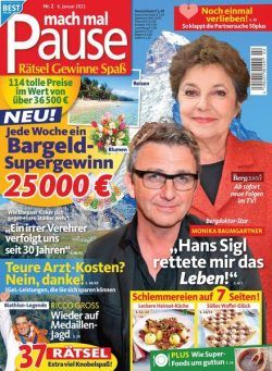 Mach mal Pause – 06 Januar 2021