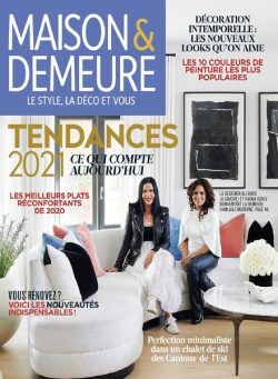 Maison & Demeure – janvier 2021