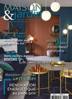 Maison et Jardin – Janvier 2021