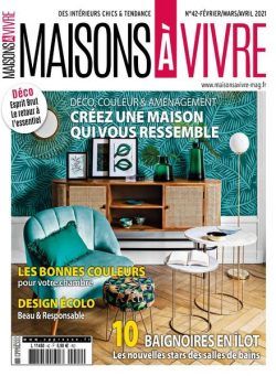 Maisons a Vivre – Fevrier-Avril 2021