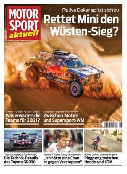 MOTORSPORT aktuell – 12 Januar 2021