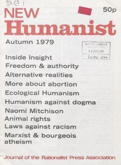 New Humanist – Autumn 1979