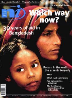 New Internationalist – March 2001