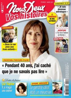 Nous Deux Vos Histoires – Fevrier-Mars 2021