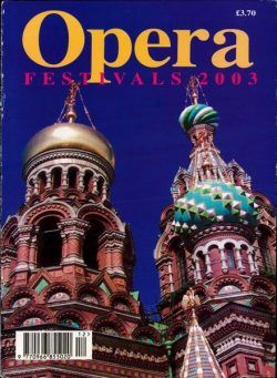 Opera – Annual Festival – 2003