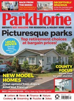 Park Home & Holiday Caravan – March 2021