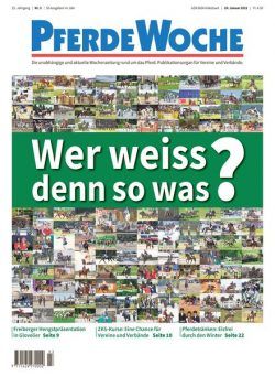 PferdeWoche – 20 Januar 2021