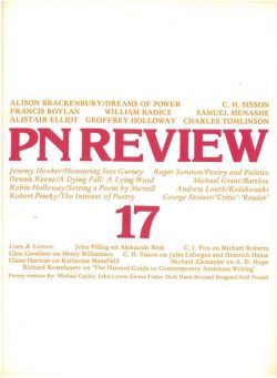 PN Review – January – February 1981