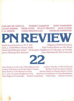 PN Review – November – December 1981