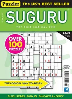 Puzzler Suguru – January 2021