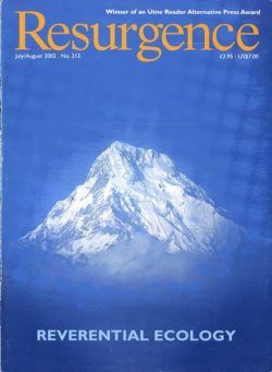 Resurgence & Ecologist – Resurgence, 213 – July-August 2002