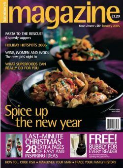 Sainsbury’s Magazine – January 2005