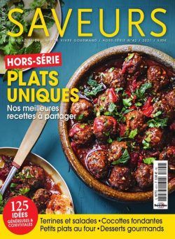 Saveurs – Hors-Serie N 42 – Plats uniques 2021