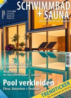 Schwimmbad + Sauna – November-Dezember 2020