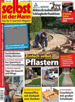 selbst ist der Mann – Marz 2021