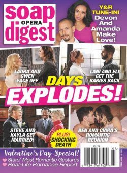 Soap Opera Digest – February 15, 2021