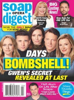 Soap Opera Digest – January 25, 2021