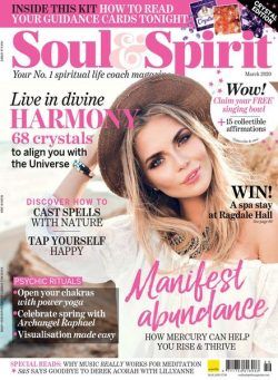 Soul & Spirit – March 2020