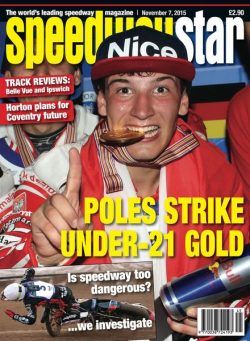 Speedway Star – November 5, 2015