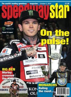 Speedway Star – October 3, 2015