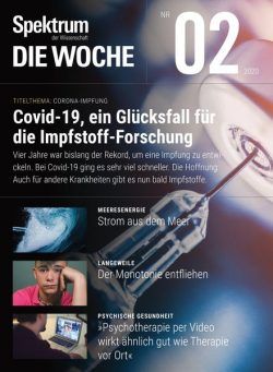 Spektrum Die Woche – 14 Januar 2021